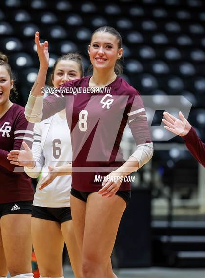 Thumbnail 2 in Harlan vs. Cinco Ranch (UIL 6A Volleyball Semi-Final) photogallery.