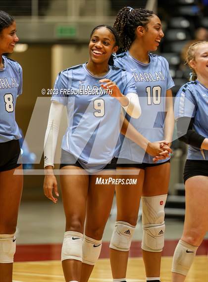 Thumbnail 3 in Harlan vs. Cinco Ranch (UIL 6A Volleyball Semi-Final) photogallery.