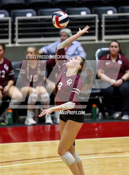 Thumbnail 3 in Harlan vs. Cinco Ranch (UIL 6A Volleyball Semi-Final) photogallery.