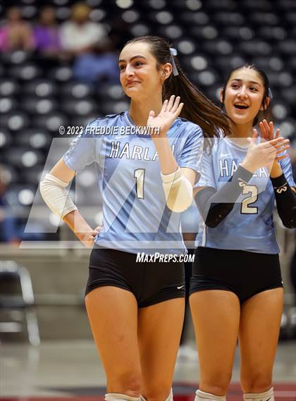 Thumbnail 3 in Harlan vs. Cinco Ranch (UIL 6A Volleyball Semi-Final) photogallery.