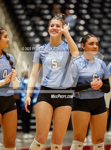Thumbnail 1 in Harlan vs. Cinco Ranch (UIL 6A Volleyball Semi-Final) photogallery.