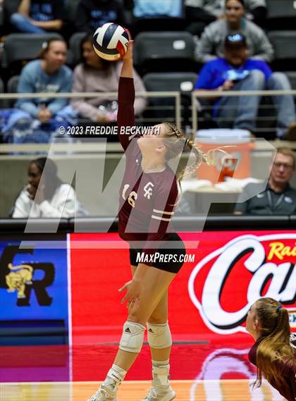 Thumbnail 2 in Harlan vs. Cinco Ranch (UIL 6A Volleyball Semi-Final) photogallery.