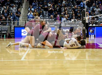 Thumbnail 2 in Harlan vs. Cinco Ranch (UIL 6A Volleyball Semi-Final) photogallery.
