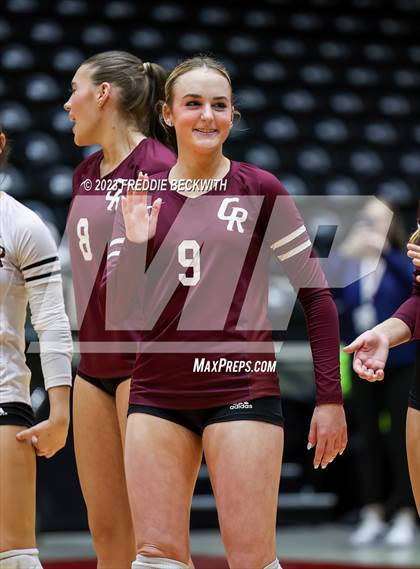 Thumbnail 3 in Harlan vs. Cinco Ranch (UIL 6A Volleyball Semi-Final) photogallery.