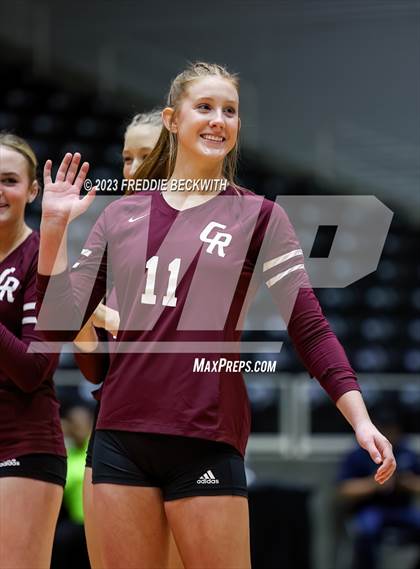 Thumbnail 3 in Harlan vs. Cinco Ranch (UIL 6A Volleyball Semi-Final) photogallery.