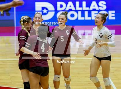 Thumbnail 2 in Harlan vs. Cinco Ranch (UIL 6A Volleyball Semi-Final) photogallery.