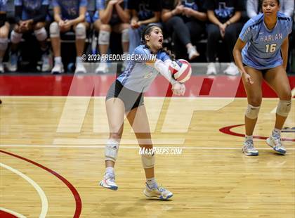 Thumbnail 3 in Harlan vs. Cinco Ranch (UIL 6A Volleyball Semi-Final) photogallery.