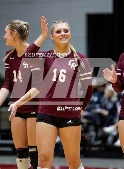 Thumbnail 3 in Harlan vs. Cinco Ranch (UIL 6A Volleyball Semi-Final) photogallery.