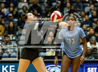 Thumbnail 2 in Harlan vs. Cinco Ranch (UIL 6A Volleyball Semi-Final) photogallery.