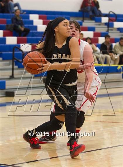 Thumbnail 1 in Mingus vs Verrado (Arcadia Lady Hoops Tournament) photogallery.