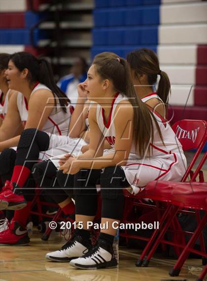 Thumbnail 1 in Mingus vs Verrado (Arcadia Lady Hoops Tournament) photogallery.