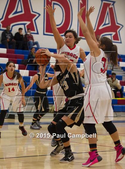 Thumbnail 2 in Mingus vs Verrado (Arcadia Lady Hoops Tournament) photogallery.