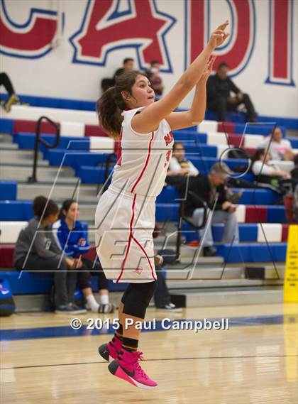 Thumbnail 2 in Mingus vs Verrado (Arcadia Lady Hoops Tournament) photogallery.