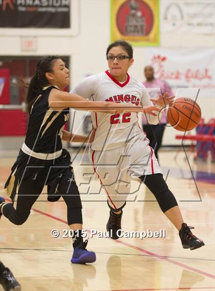 Thumbnail 1 in Mingus vs Verrado (Arcadia Lady Hoops Tournament) photogallery.