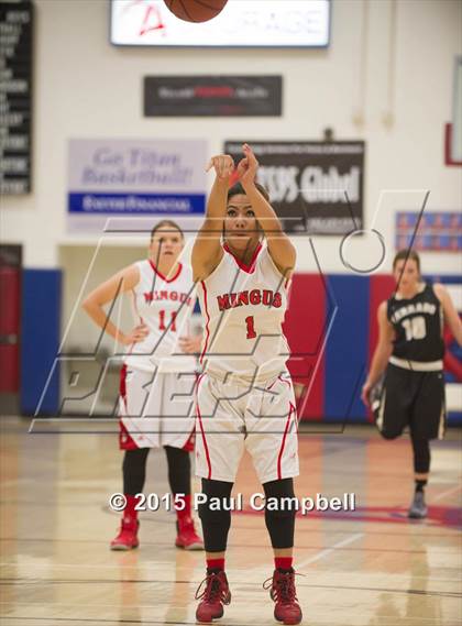 Thumbnail 2 in Mingus vs Verrado (Arcadia Lady Hoops Tournament) photogallery.