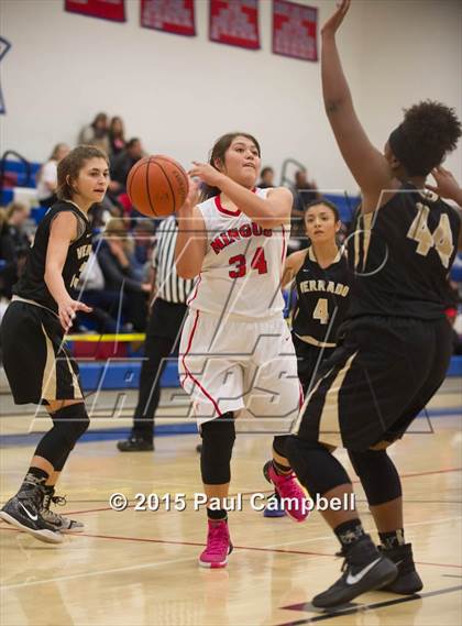Thumbnail 3 in Mingus vs Verrado (Arcadia Lady Hoops Tournament) photogallery.