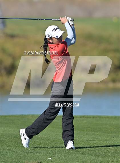 Thumbnail 2 in CIF SJS Girls Masters Golf Championship photogallery.
