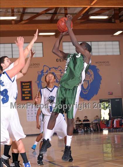 Thumbnail 3 in Twentynine Palms vs Cathedral City (MaxPreps Holiday Classic) photogallery.