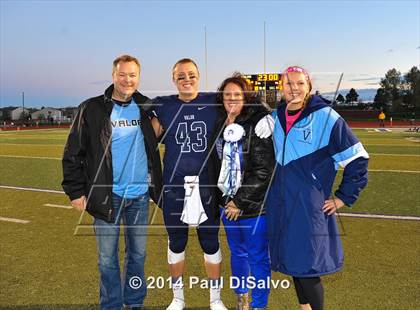 Thumbnail 1 in Cherokee Trail @ Valor Christian (Senior Night) photogallery.