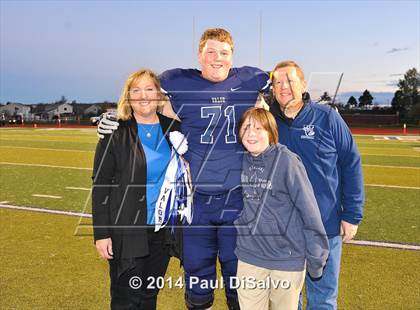 Thumbnail 3 in Cherokee Trail @ Valor Christian (Senior Night) photogallery.