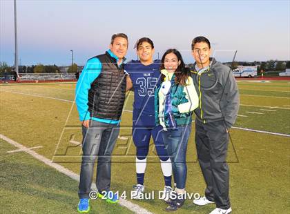 Thumbnail 1 in Cherokee Trail @ Valor Christian (Senior Night) photogallery.