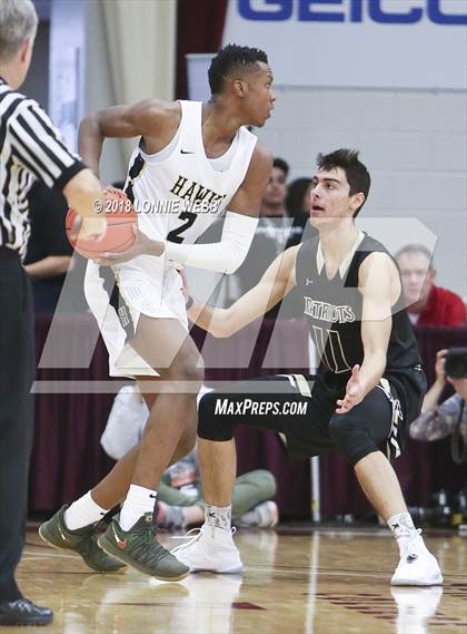 Thumbnail 2 in Hudson Catholic vs. John Carroll (Spalding Hoophall Classic) photogallery.