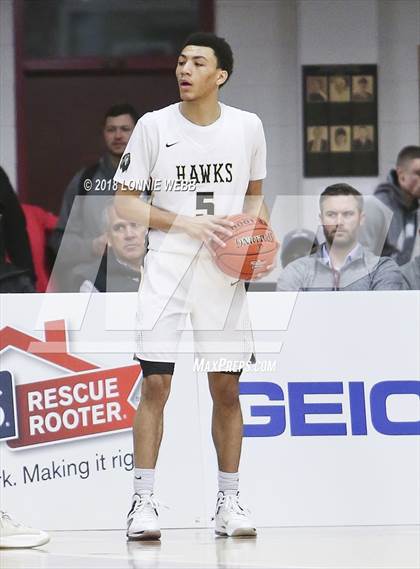 Thumbnail 1 in Hudson Catholic vs. John Carroll (Spalding Hoophall Classic) photogallery.