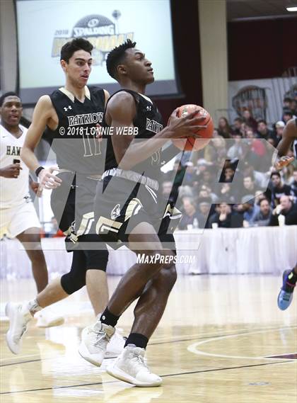 Thumbnail 1 in Hudson Catholic vs. John Carroll (Spalding Hoophall Classic) photogallery.