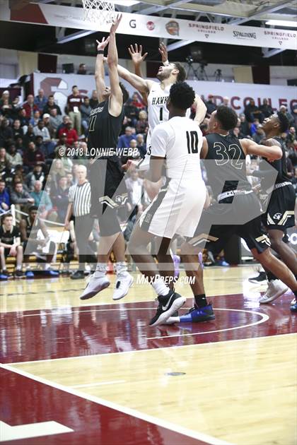 Thumbnail 2 in Hudson Catholic vs. John Carroll (Spalding Hoophall Classic) photogallery.