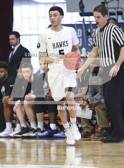 Thumbnail 2 in Hudson Catholic vs. John Carroll (Spalding Hoophall Classic) photogallery.