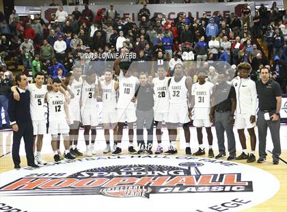 Thumbnail 1 in Hudson Catholic vs. John Carroll (Spalding Hoophall Classic) photogallery.