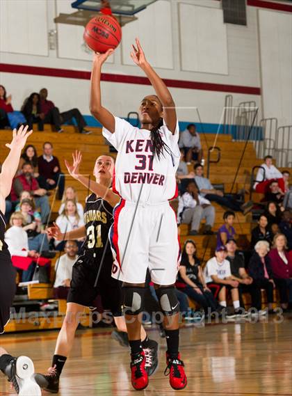 Thumbnail 3 in Jefferson Academy vs. Kent Denver (CHSAA 3A Districts 3rd Place) photogallery.