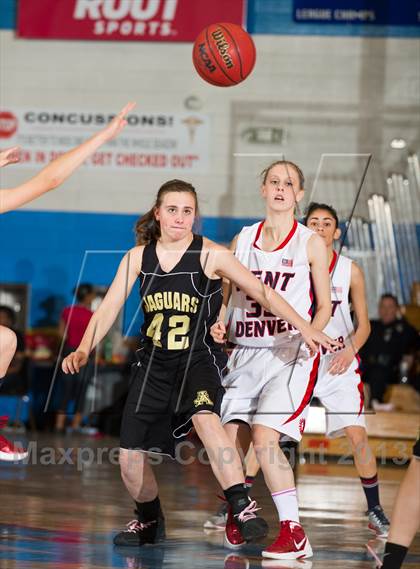 Thumbnail 3 in Jefferson Academy vs. Kent Denver (CHSAA 3A Districts 3rd Place) photogallery.