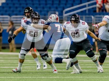 Thumbnail 2 in Lake Travis vs. Atascocita (UIL 6A Semifinal) photogallery.