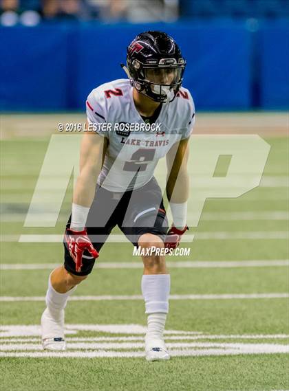 Thumbnail 3 in Lake Travis vs. Atascocita (UIL 6A Semifinal) photogallery.