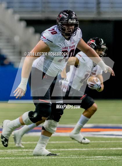 Thumbnail 1 in Lake Travis vs. Atascocita (UIL 6A Semifinal) photogallery.