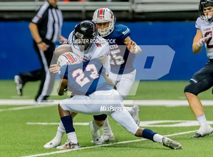 Thumbnail 3 in Lake Travis vs. Atascocita (UIL 6A Semifinal) photogallery.