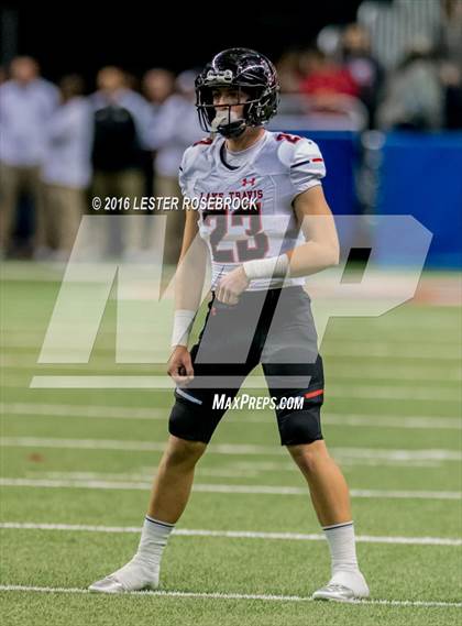 Thumbnail 3 in Lake Travis vs. Atascocita (UIL 6A Semifinal) photogallery.