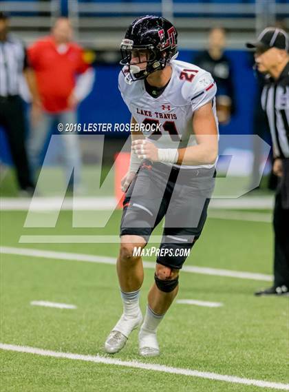 Thumbnail 3 in Lake Travis vs. Atascocita (UIL 6A Semifinal) photogallery.