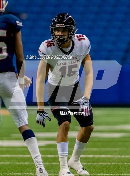 Thumbnail 3 in Lake Travis vs. Atascocita (UIL 6A Semifinal) photogallery.