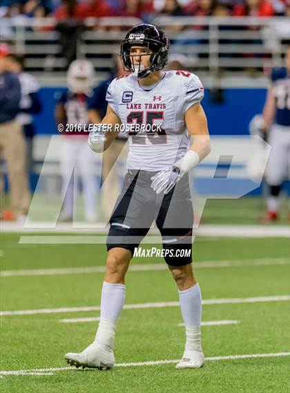 Thumbnail 2 in Lake Travis vs. Atascocita (UIL 6A Semifinal) photogallery.