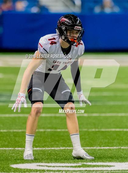 Thumbnail 2 in Lake Travis vs. Atascocita (UIL 6A Semifinal) photogallery.