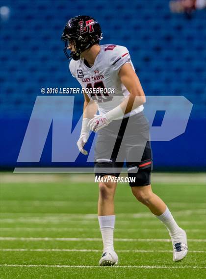 Thumbnail 3 in Lake Travis vs. Atascocita (UIL 6A Semifinal) photogallery.