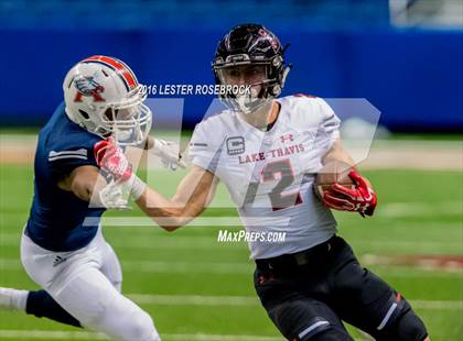 Thumbnail 3 in Lake Travis vs. Atascocita (UIL 6A Semifinal) photogallery.