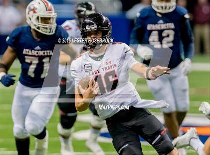 Thumbnail 2 in Lake Travis vs. Atascocita (UIL 6A Semifinal) photogallery.