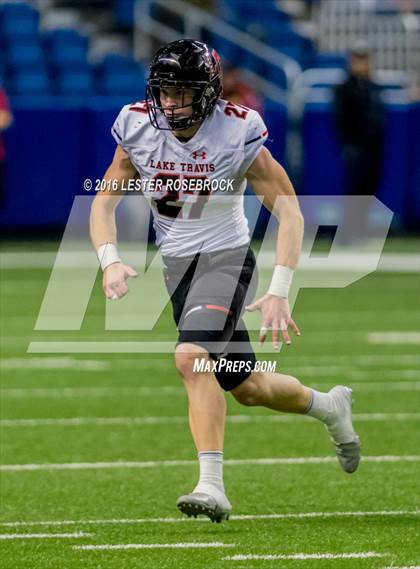 Thumbnail 2 in Lake Travis vs. Atascocita (UIL 6A Semifinal) photogallery.