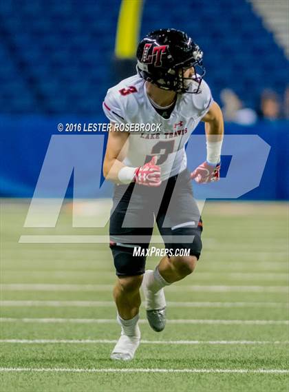 Thumbnail 1 in Lake Travis vs. Atascocita (UIL 6A Semifinal) photogallery.