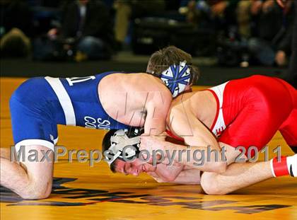 Thumbnail 1 in NYSPHSAA D1 Championships (96-135 Finals) photogallery.