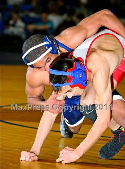Thumbnail 2 in NYSPHSAA D1 Championships (96-135 Finals) photogallery.