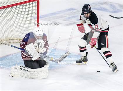Thumbnail 2 in Belmont vs. Reading Memorial (MIAA Division 1 North Semifinal) photogallery.